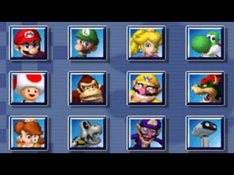 Mario Kart Ds Characters